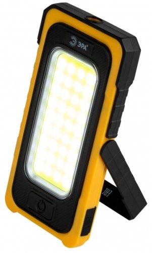 Турестический фонарь Эра RA-811 COB, powerbank, солнечная батарея, магнит ручной желтый