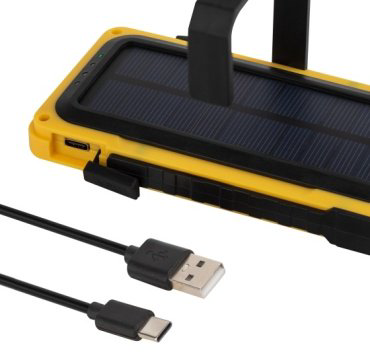 Турестический фонарь Эра RA-811 COB, powerbank, солнечная батарея, магнит ручной желтый купить,NaN