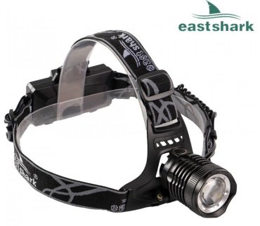 Турестический фонарь East Shark 7478055 черный