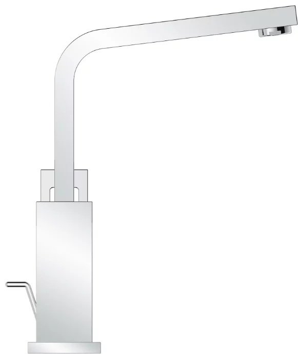 Смеситель для раковины (умывальника) Grohe Eurocube 23135000, однозахватный купить,NaN