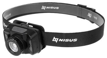Турестический фонарь NISUS N-FN-HL18 черный купить,NaN