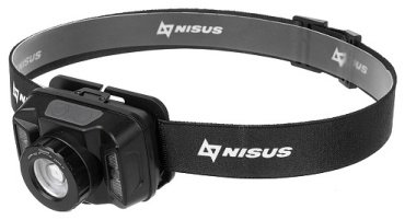 Турестический фонарь NISUS N-FN-HL18 черный купить,NaN