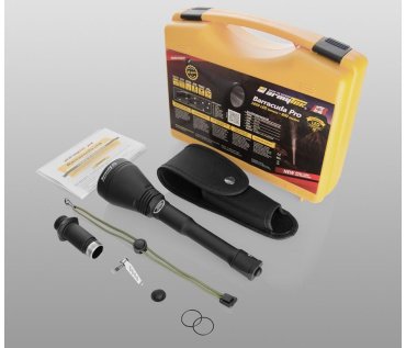 Турестический фонарь Armytek Barracuda Pro XHP35 HI ручной черный