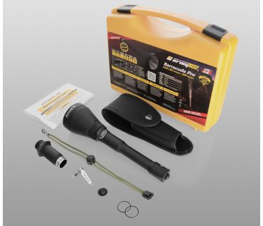 Турестический фонарь Armytek Barracuda Pro XHP35 HI ручной черный купить,72000