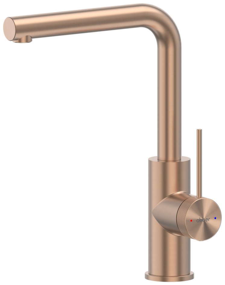 Смеситель Abber 316 AF8814BRG, латунь, цвет брашированное розовое золото - ForteMarket Смеситель Abber 316 AF8814BRG, латунь, цвет брашированное розовое золото купить,197400