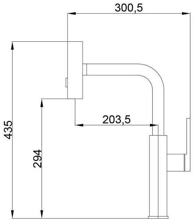 Смеситель для кухни Haiba HB73824-5, нержавеющая сталь, цвет золотой купить,NaN