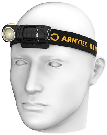Турестический фонарь Armytek F09001W черный