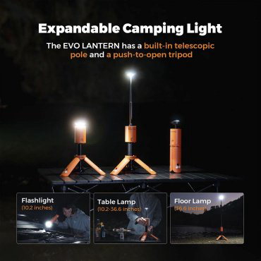 Турестический фонарь Flextail Evo Lantern Orange кемпинговый оранжевый купить,NaN