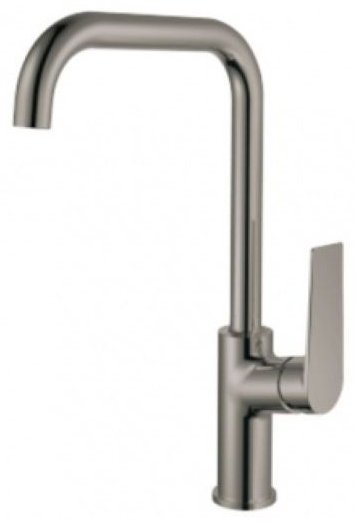 Смеситель для кухни Haiba HB70533-3, латунь, цвет серый купить,NaN