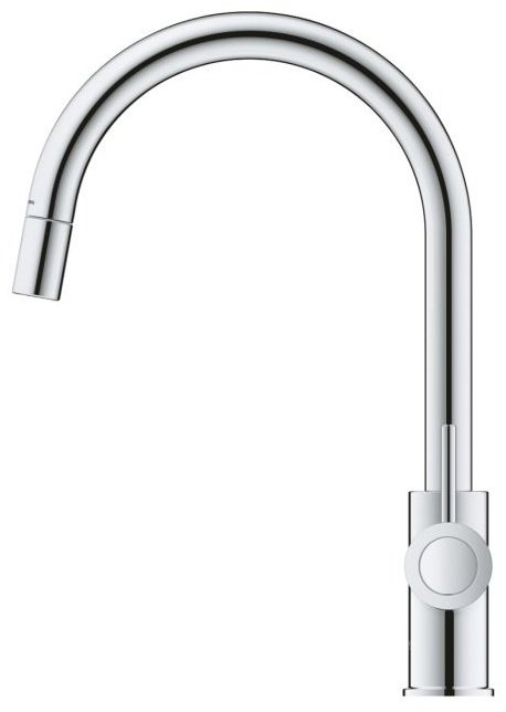 Смеситель для кухни Grohe BauClassic, латунь, цвет серебристый купить,NaN