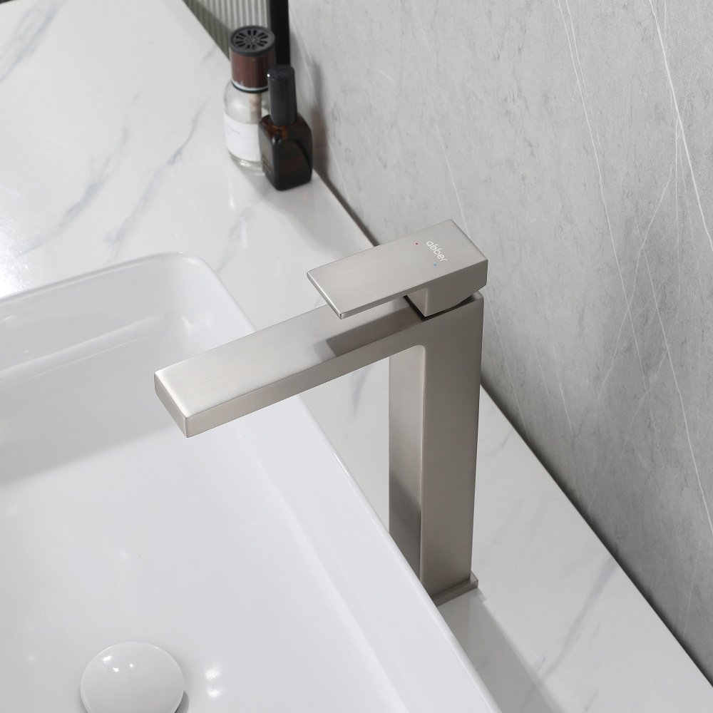 Смеситель для раковины Abber Daheim AF8211SP, латунь, цвет сатин - ForteMarket Смеситель для раковины Abber Daheim AF8211SP, латунь, цвет сатин купить,268000