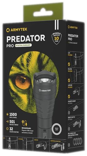 Турестический фонарь Armytek F07301C черный