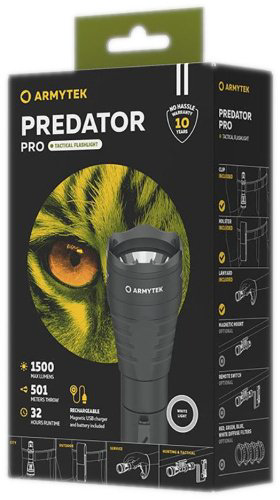 Турестический фонарь Armytek F07301C черный купить,49000