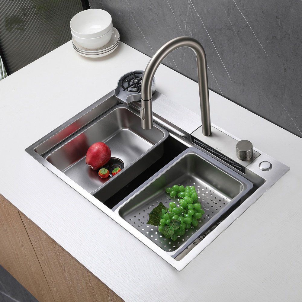 Смеситель для кухни Abber Wasser Kreis AF8114SP, латунь, цвет сатин купить,NaN