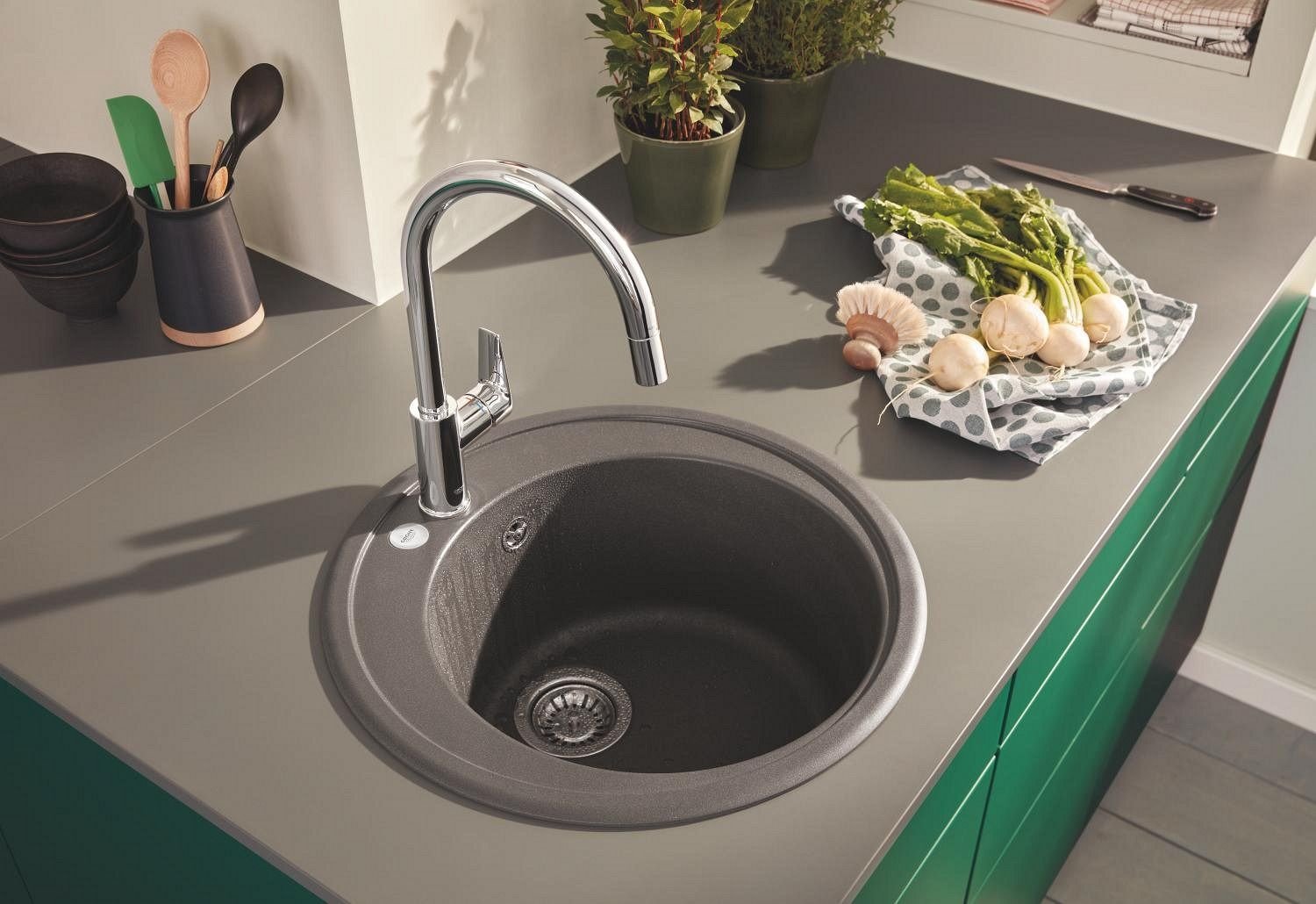 Смеситель для кухни Grohe 30536000, латунь, цвет серебристый купить,NaN