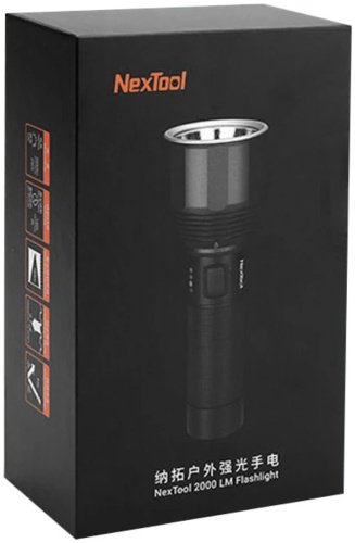 Турестический фонарь NexTool 6061-T6 черный