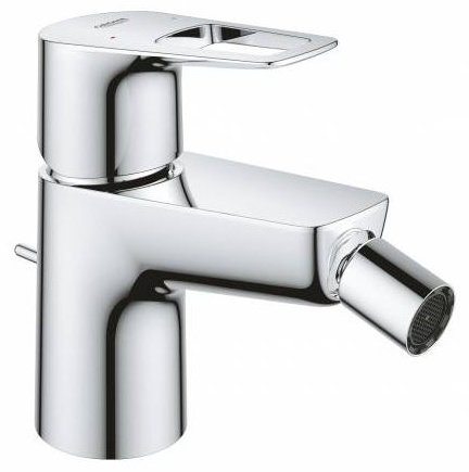 Смеситель для биде Grohe BauLoop 23338 с рычажным донным клапаном, латунь, цвет серебристый купить,NaN