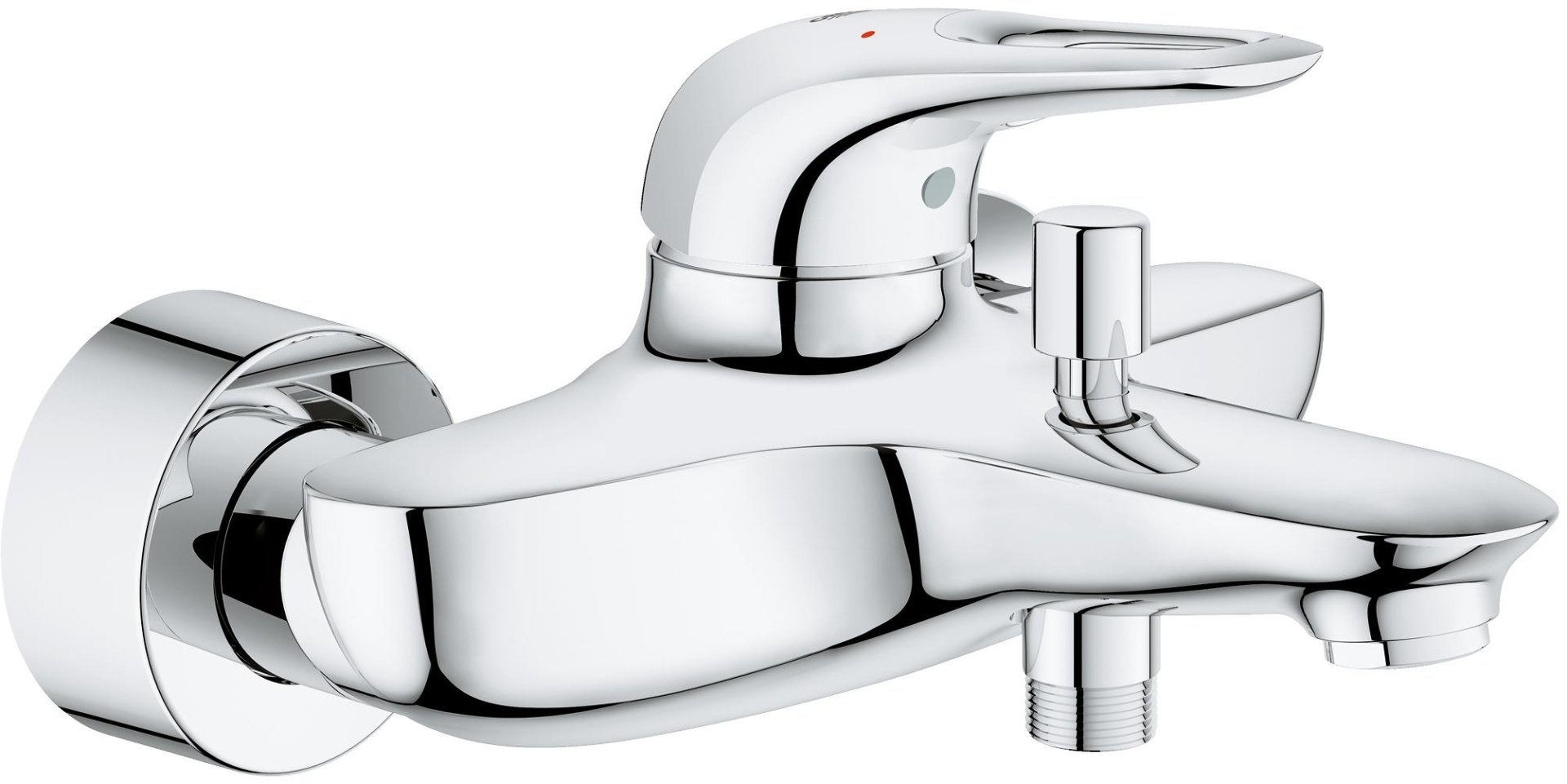 Смеситель для ванны Grohe 33591003, латунь, цвет серебристый купить,NaN