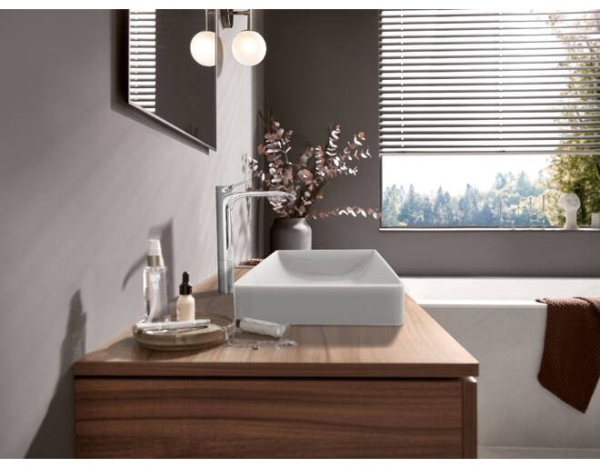 Смеситель для раковины (умывальника) Hansgrohe 75040000, однозахватный купить,NaN