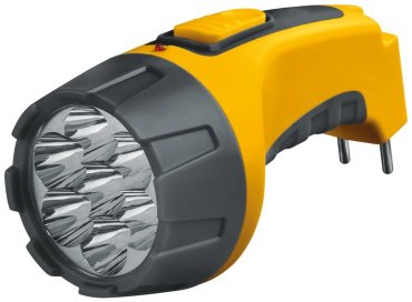 Турестический фонарь Navigator NPT-CP04-ACCU ручной желтый