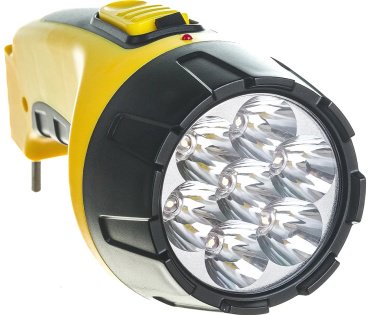 Турестический фонарь Navigator NPT-CP04-ACCU ручной желтый