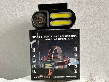 Турестический фонарь LED NF-611 черный