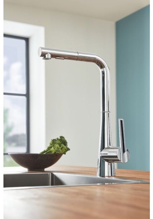 Смеситель для кухни Grohe Zedra 32553002, латунь, цвет серебристый купить,317300