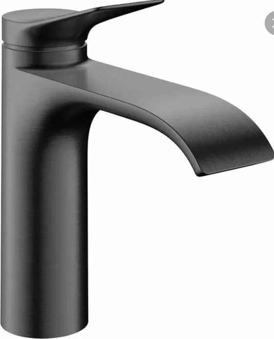 Смеситель Hansgrohe Vivenis 75023340, латунь, цвет черный купить,243900