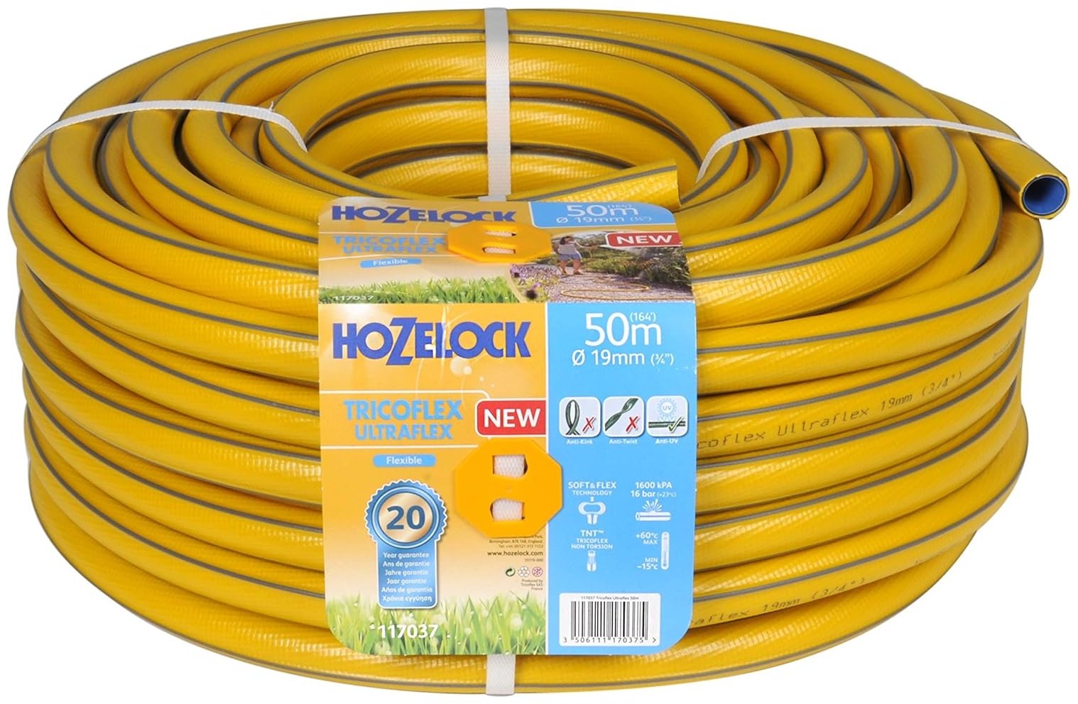 Шланг для полива HOZELOCK 50 м, 19 мм