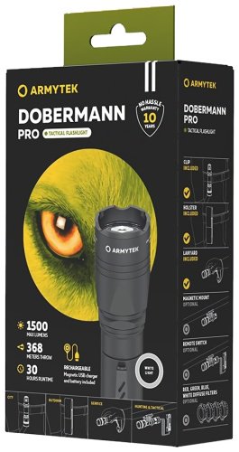 Турестический фонарь Armytek F07501C черный