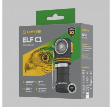 Турестический фонарь Armytek F05003C налобный черный купить,30990
