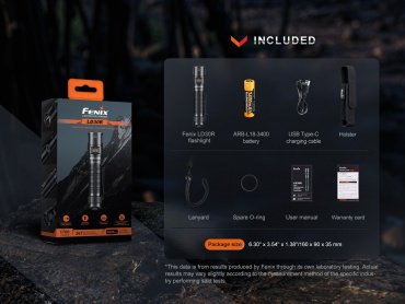 Турестический фонарь Fenix LD30R черный купить,NaN