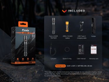 Турестический фонарь Fenix LD30R черный купить,NaN