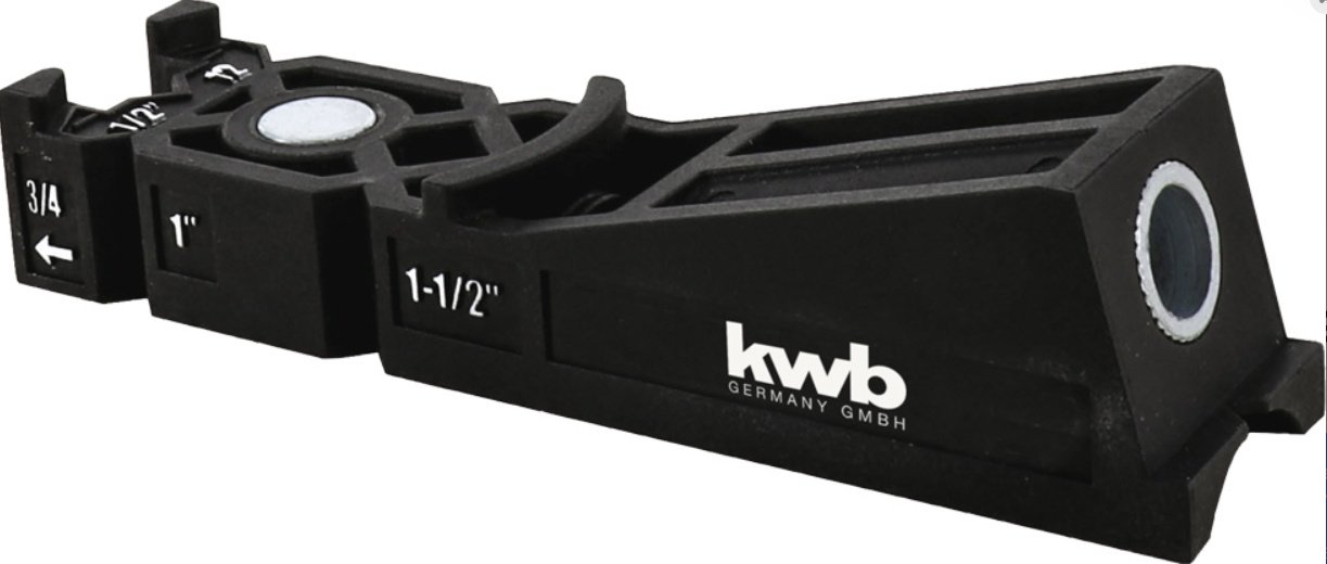Набор шаблонов для карманных отверстий, 5 шт. kwb by Einhell (758600)