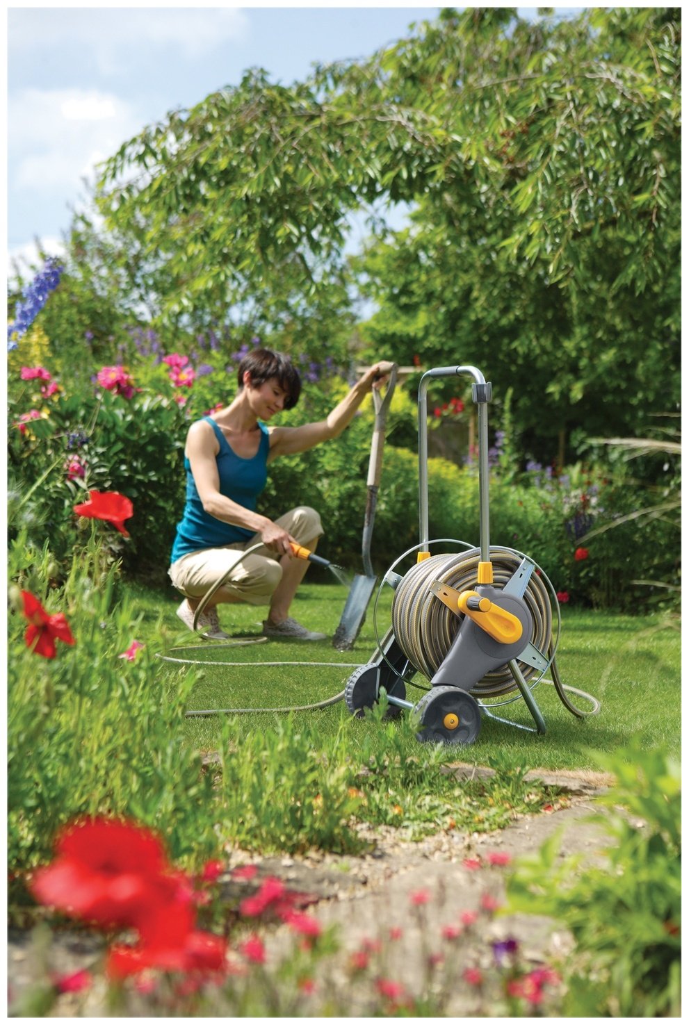 HOZELOCK тележка для шланга 2437R0000