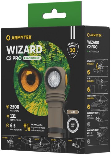 Турестический фонарь Armytek F08701CS коричневый