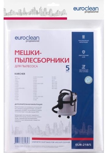 Мешок-пылесборник EUROCLEAN EUR-218/5