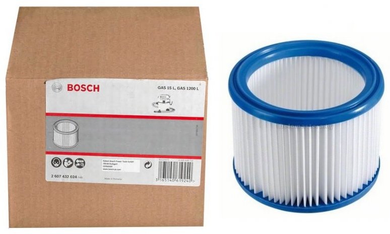 Bosch фильтр 2607432024 1 шт, для пылесосов