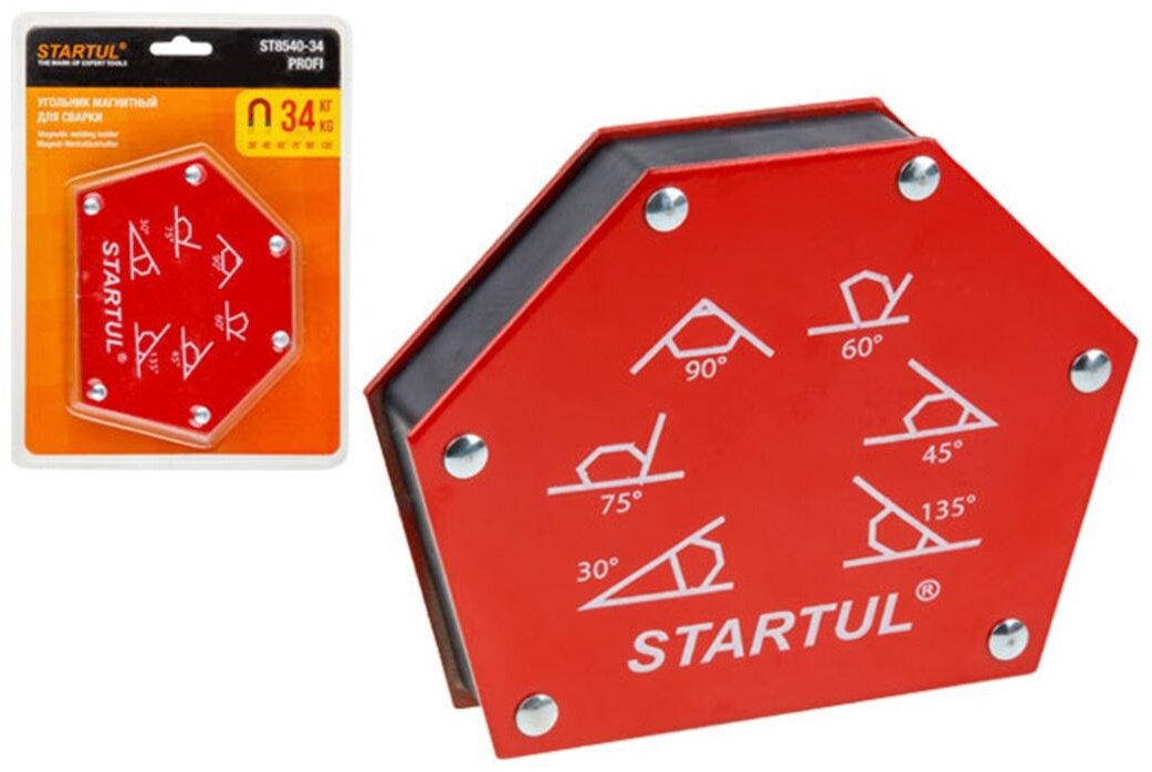 Магнитный угольник Startul PROFI ST8540-34, 1 шт купить,4380