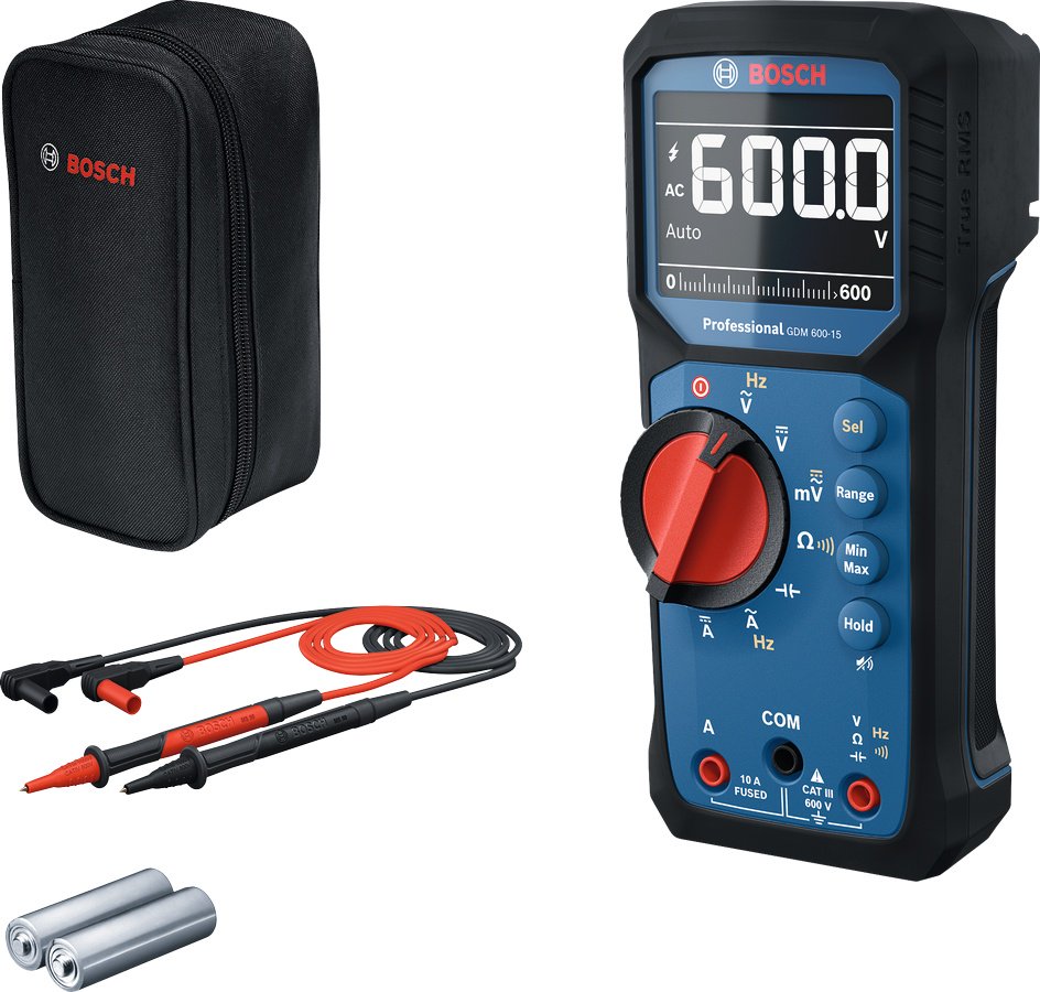 Цифровой мультиметр Bosch GDM 600-15 Professional, 0601077300