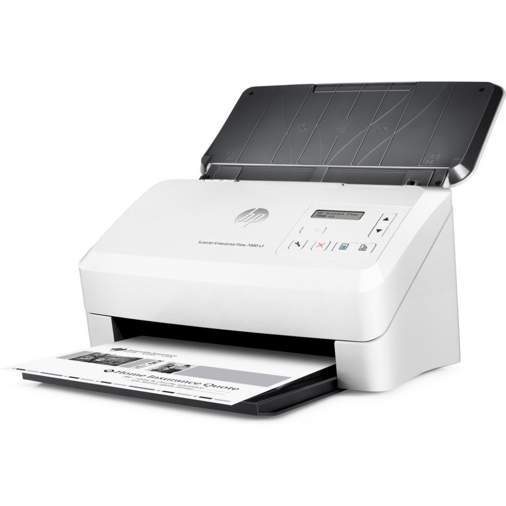 Сканер HP ScanJet Enterprise Flow 7000 s3  L2757A белый