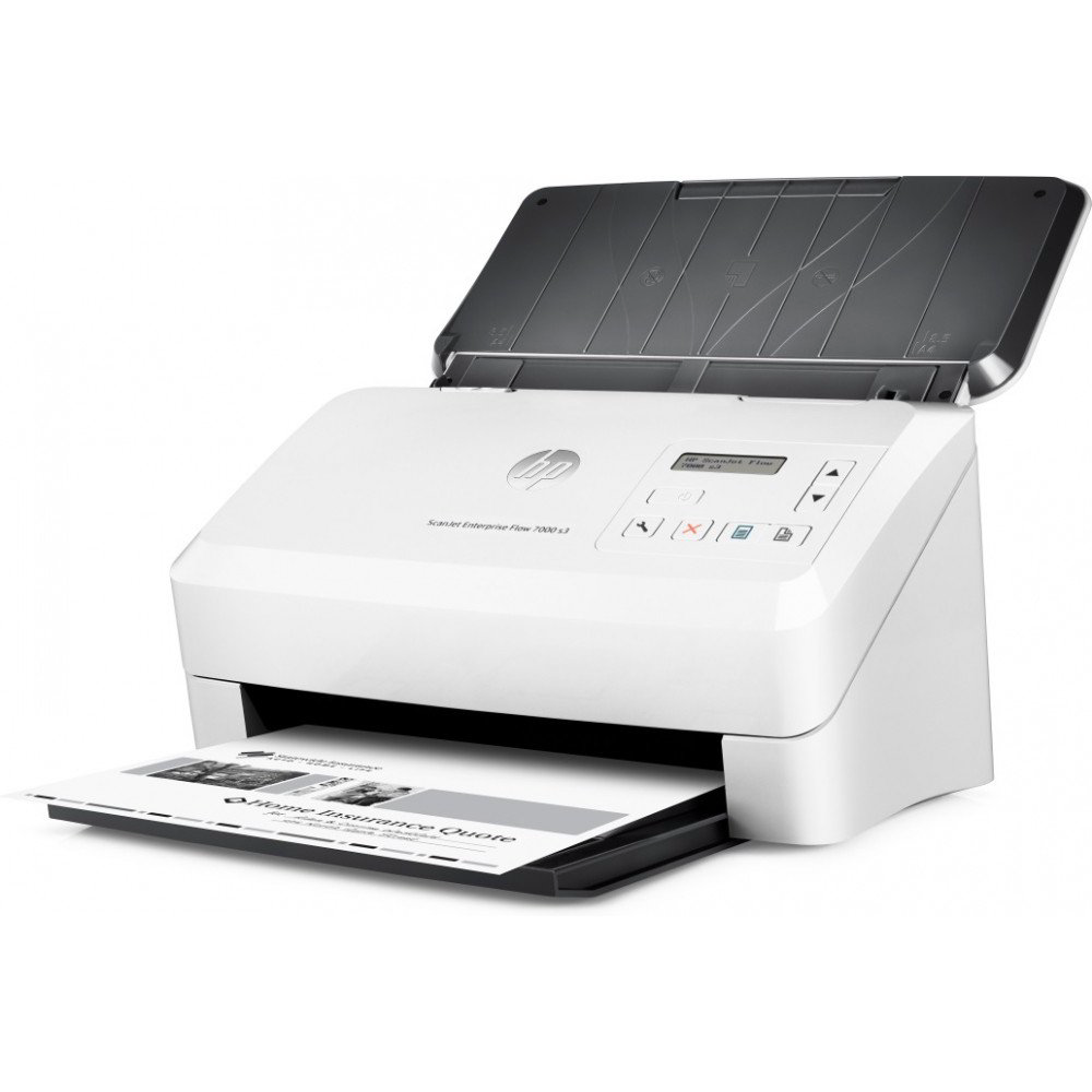 Сканер HP ScanJet Enterprise Flow 7000 s3  L2757A белый купить,NaN