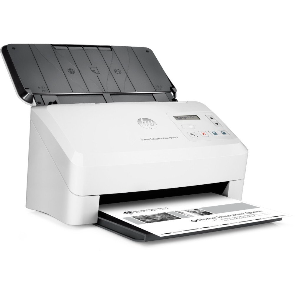 Сканер HP ScanJet Enterprise Flow 7000 s3  L2757A белый купить,NaN