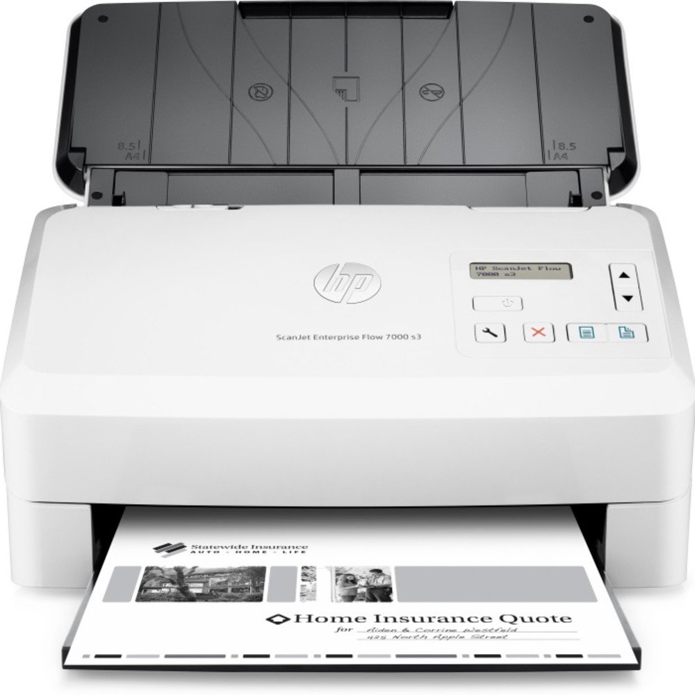 Сканер HP ScanJet Enterprise Flow 7000 s3  L2757A белый