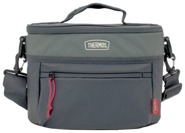 Сумка THERMOS 12 Can Cooler Nesting Grey 9 л серый купить,NaN