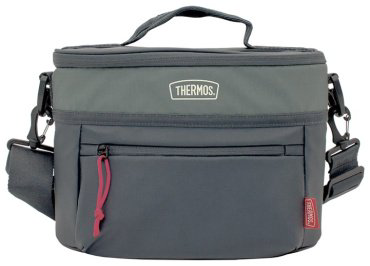 Сумка THERMOS 12 Can Cooler Nesting Grey 9 л серый купить,NaN
