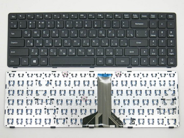 Клавиатура для ноутбука Lenovo IdeaPad 100-15IBD черная купить,0
