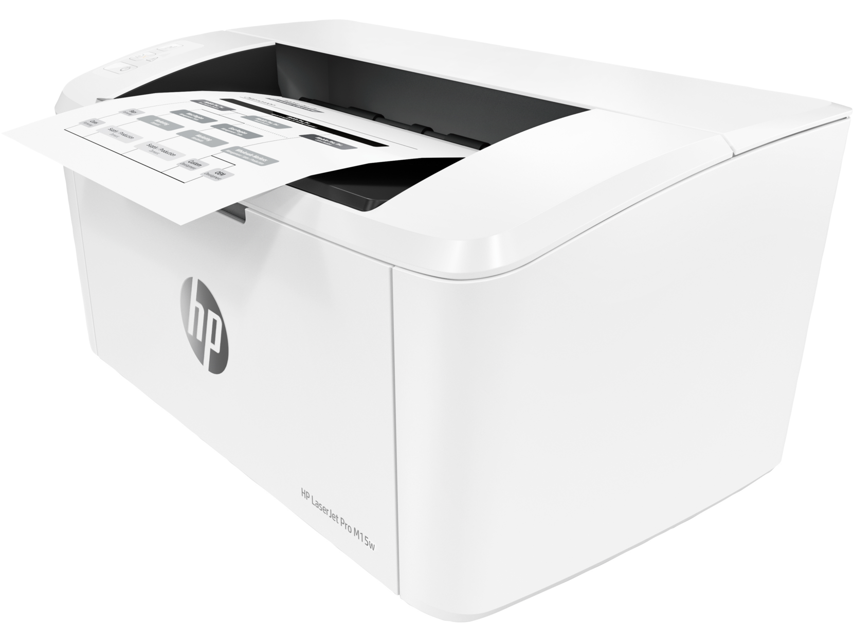 Принтер HP W2G51A LaserJet Pro M15w белый