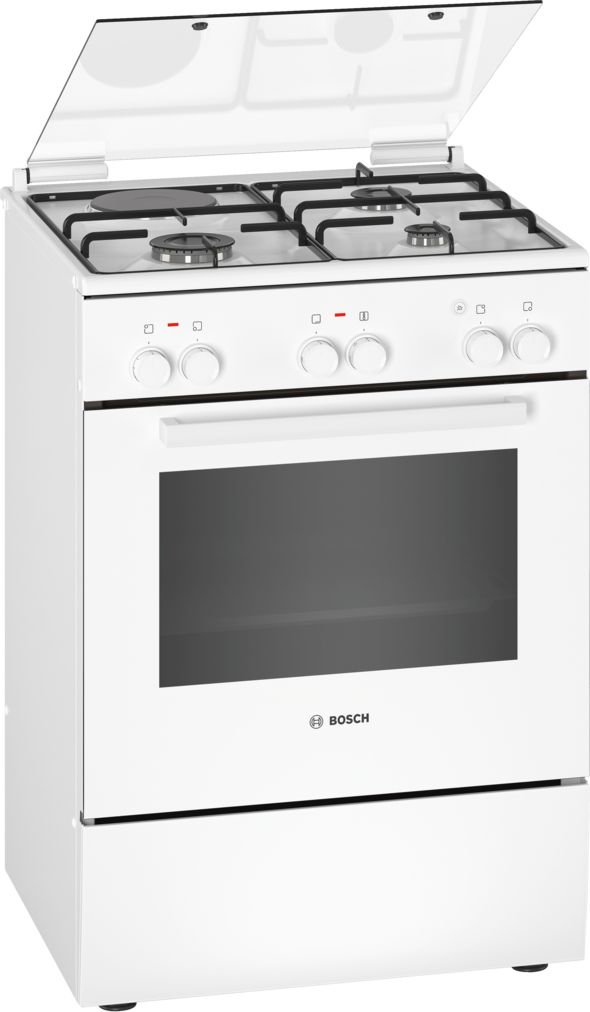 Комбинированная плита Bosch HXA060F20Q белая купить,0