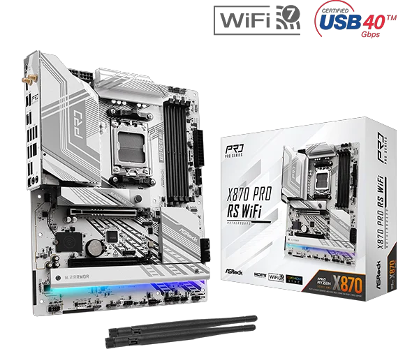 Материнская плата ASRock X870 Pro RS WiFi DDR5 купить,0
